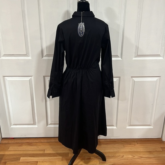 NWT🌸scoop side knot midi dress - Picture 7 of 17